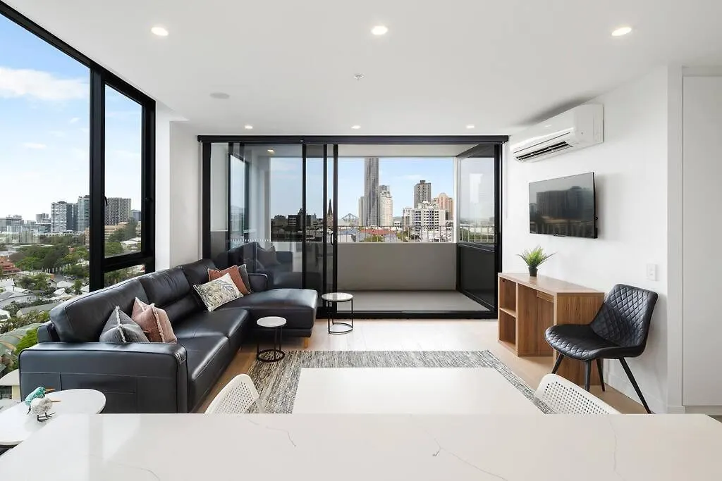 בריסביין Springhill Close To Cbd 2B1B And Parking - Sh1108